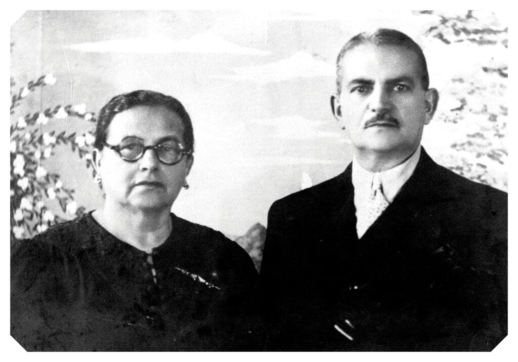 Sr. Salvador Zagotta e sua esposa, Rosa.